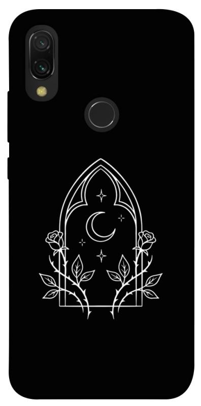 Чехол itsPrint Gothic roses для Xiaomi Redmi 7, black, купить оптом с доставкой