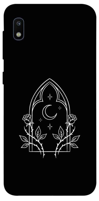Чехол itsPrint Gothic roses для Samsung Galaxy A10 (A105F), black, купить оптом с доставкой