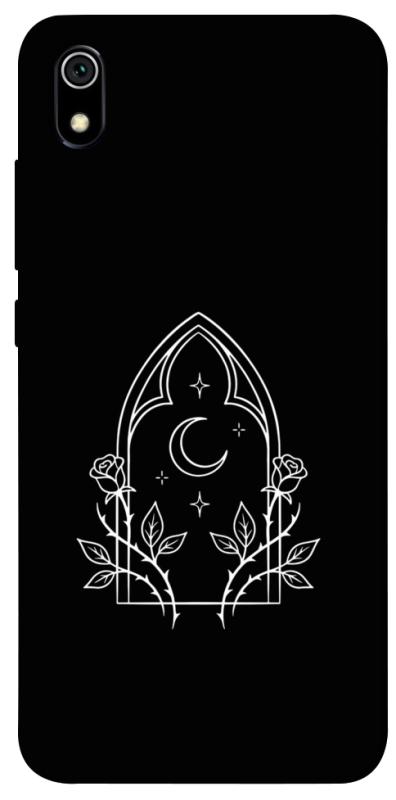 Чохол itsPrint Gothic roses для Xiaomi Redmi 7A, black, купити оптом з доставкою