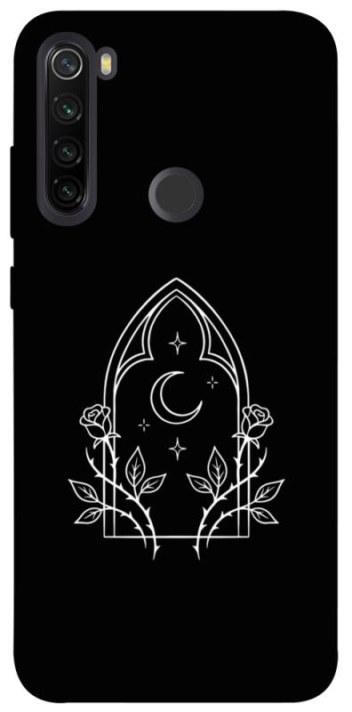 Чохол itsPrint Gothic roses для Xiaomi Redmi Note 8T, black, купити оптом з доставкою