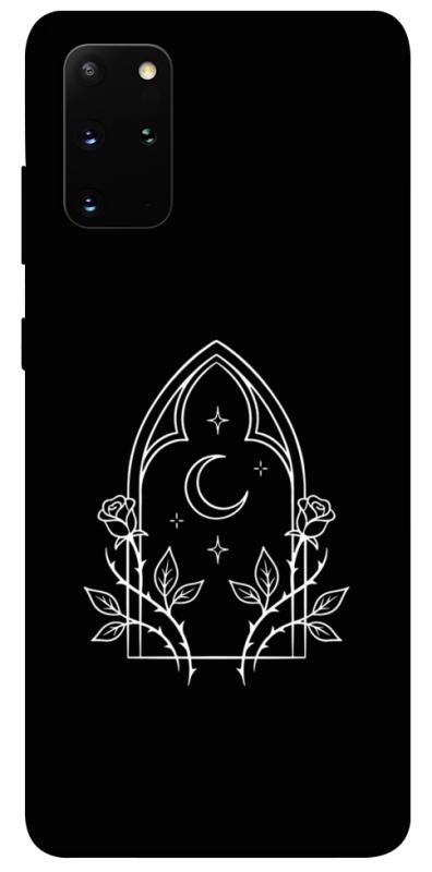 Чохол itsPrint Gothic roses для Samsung Galaxy S20+, black, купити оптом з доставкою