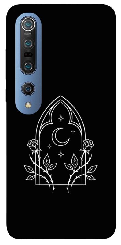 Чехол itsPrint Gothic roses для Xiaomi Mi 10 / Mi 10 Pro, black, купить оптом с доставкой