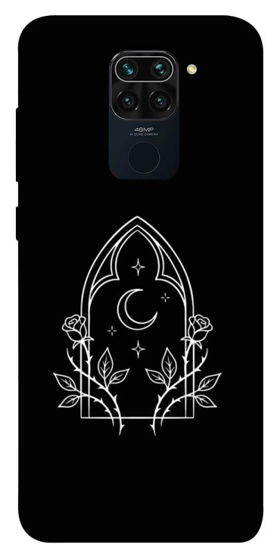 Чохол itsPrint Gothic roses для Xiaomi Redmi Note 9 / Redmi 10X, black, купити оптом з доставкою