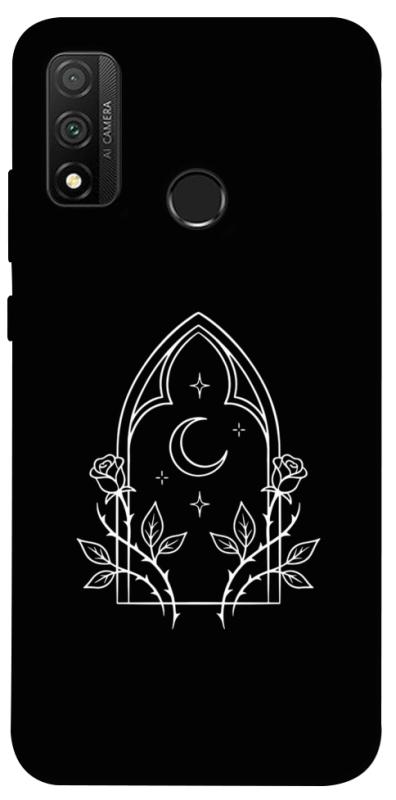Чохол itsPrint Gothic roses для Huawei P Smart (2020), black, купити оптом з доставкою