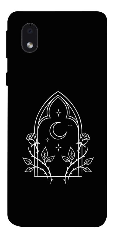 Чохол itsPrint Gothic roses для Samsung Galaxy M01 Core / A01 Core, black, купити оптом з доставкою