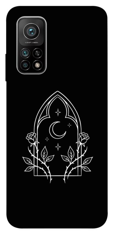 Чехол itsPrint Gothic roses для Xiaomi Mi 10T, black, купить оптом с доставкой
