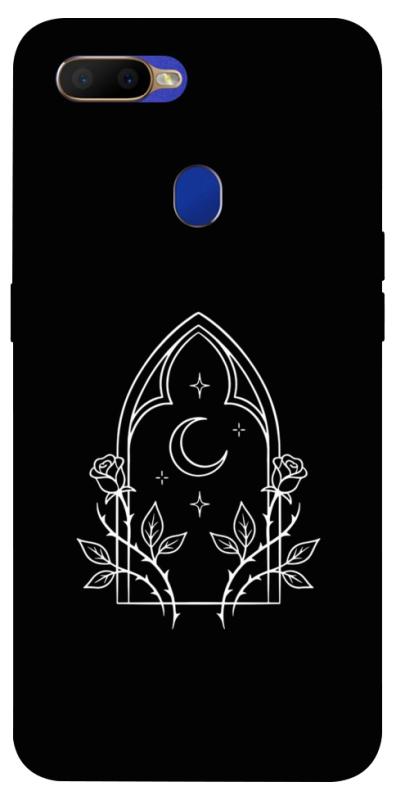 Чохол itsPrint Gothic roses для Oppo A5s / Oppo A12, black, купити оптом з доставкою