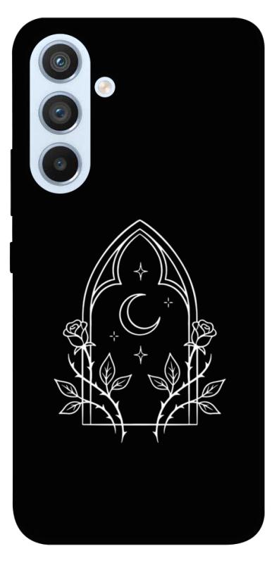 Чохол itsPrint Gothic roses для Samsung Galaxy A54 5G, black, купити оптом з доставкою