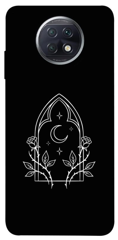 Чохол itsPrint Gothic roses для Xiaomi Redmi Note 9 5G / Note 9T, black, купити оптом з доставкою