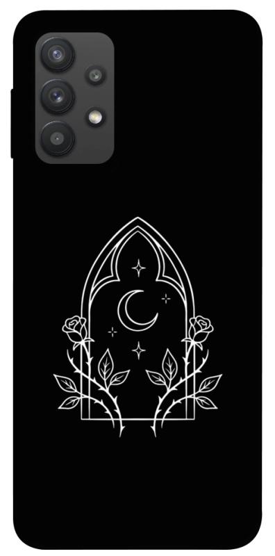 Чохол itsPrint Gothic roses для Samsung Galaxy A32 (A325F) 4G, black, купити оптом з доставкою