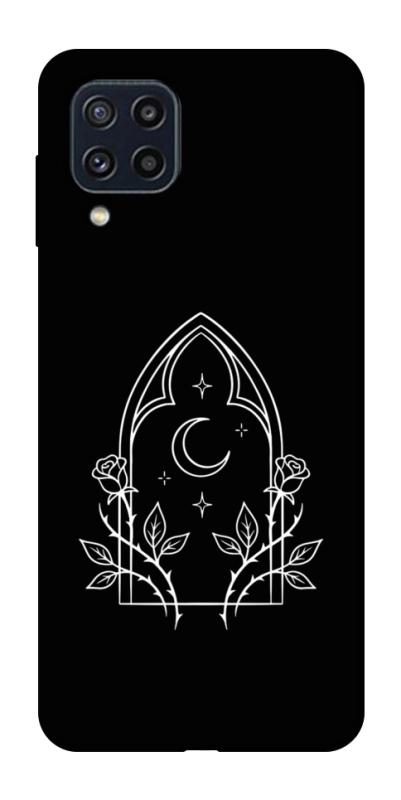 Чехол itsPrint Gothic roses для Samsung Galaxy M32, black, купить оптом с доставкой