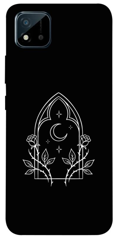 Чохол itsPrint Gothic roses для Realme C11 (2021), black, купити оптом з доставкою