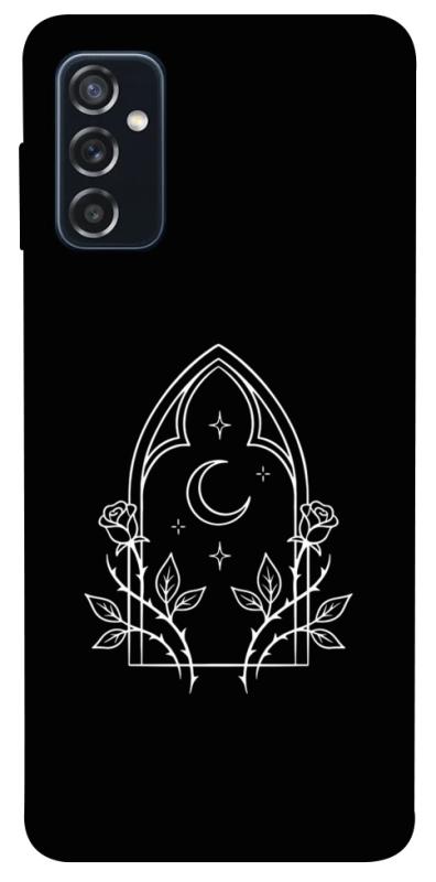 Чохол itsPrint Gothic roses для Samsung Galaxy M52, black, купити оптом з доставкою