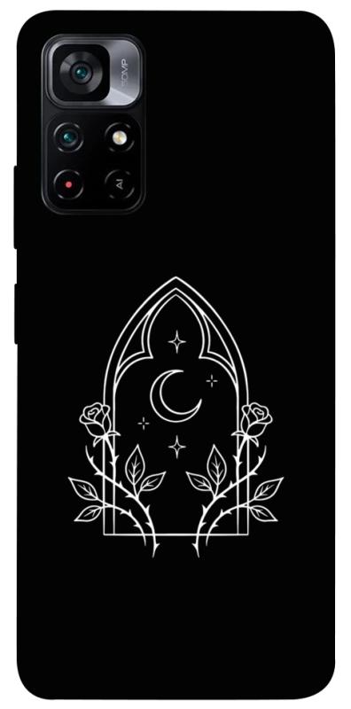 Чохол itsPrint Gothic roses для Xiaomi Poco M4 Pro 5G, black, купити оптом з доставкою