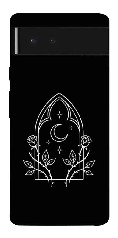 Чохол itsPrint Gothic roses для Google Pixel 6, black, купити оптом з доставкою