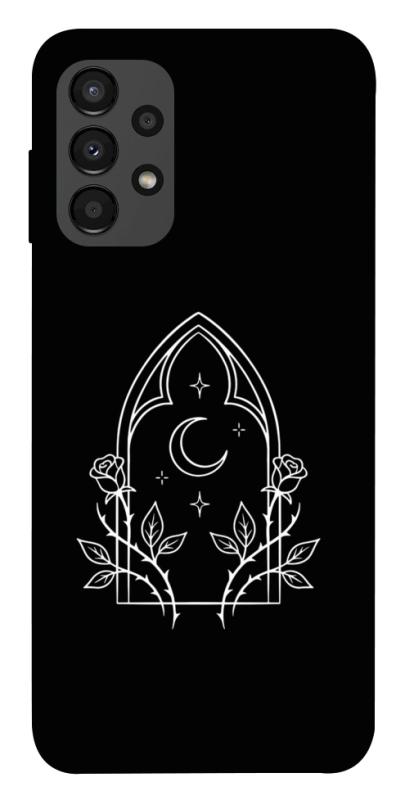 Чохол itsPrint Gothic roses для Samsung Galaxy A13 4G, black, купити оптом з доставкою