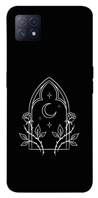 Чохол itsPrint Gothic roses для Oppo A72 5G / A73 5G, black, купити оптом з доставкою