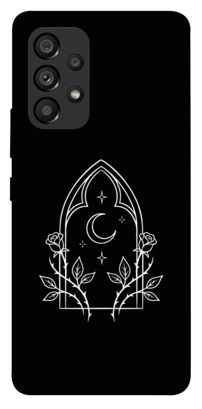 Чохол itsPrint Gothic roses для Samsung Galaxy A53 5G, black, купити оптом з доставкою