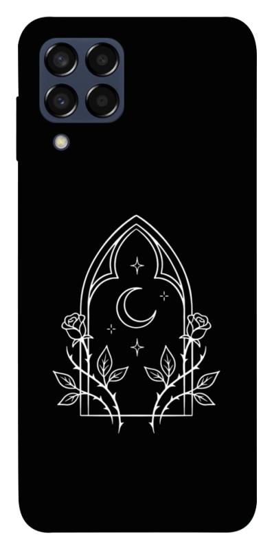 Чохол itsPrint Gothic roses для Samsung Galaxy M33 5G, black, купити оптом з доставкою