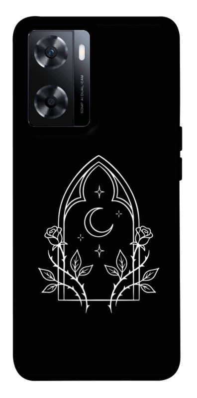 Чохол itsPrint Gothic roses для OnePlus Nord N20 SE, black, купити оптом з доставкою