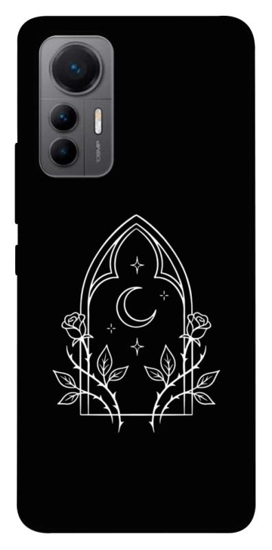 Чохол itsPrint Gothic roses для Xiaomi 12 Lite, black, купити оптом з доставкою