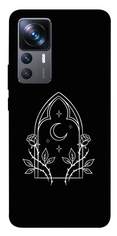 Чохол itsPrint Gothic roses для Xiaomi 12T / 12T Pro, black, купити оптом з доставкою