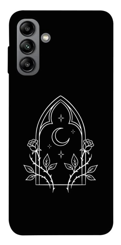 Чохол itsPrint Gothic roses для Samsung Galaxy A04s, black, купити оптом з доставкою