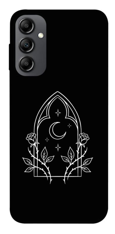 Чохол itsPrint Gothic roses для Samsung Galaxy A14 4G/5G, black, купити оптом з доставкою