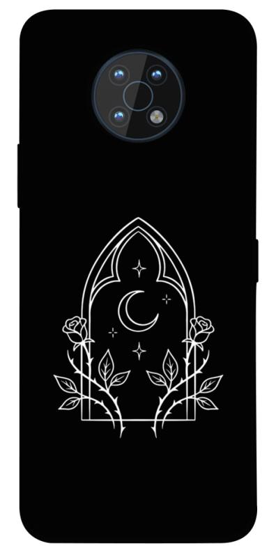 Чохол itsPrint Gothic roses для Nokia G50, black, купити оптом з доставкою