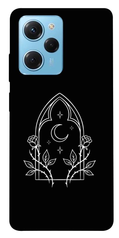 Чохол itsPrint Gothic roses для Xiaomi Poco X5 Pro 5G, black, купити оптом з доставкою