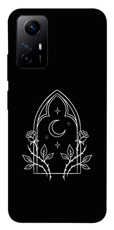 Чехол itsPrint Gothic roses для Xiaomi Redmi Note 12S, black, купить оптом с доставкой