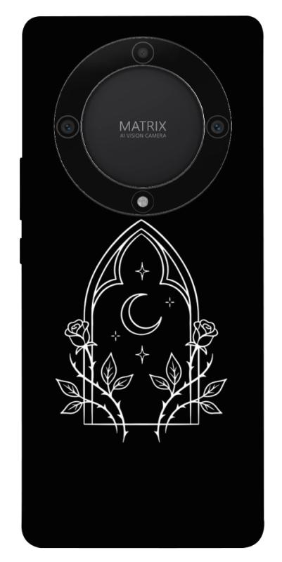 Чохол itsPrint Gothic roses для Huawei Magic5 Lite, black, купити оптом з доставкою