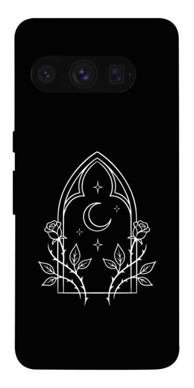 Чохол itsPrint Gothic roses для Google Pixel 8 Pro, black, купити оптом з доставкою