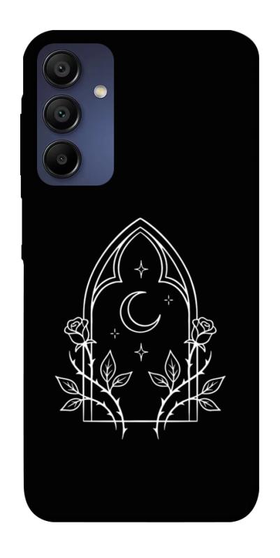 Чехол itsPrint Gothic roses для Samsung Galaxy A15 4G/5G, black, купить оптом с доставкой