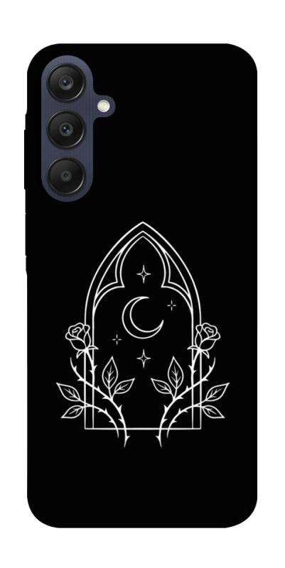 Чехол itsPrint Gothic roses для Samsung Galaxy A25 5G, black, купить оптом с доставкой