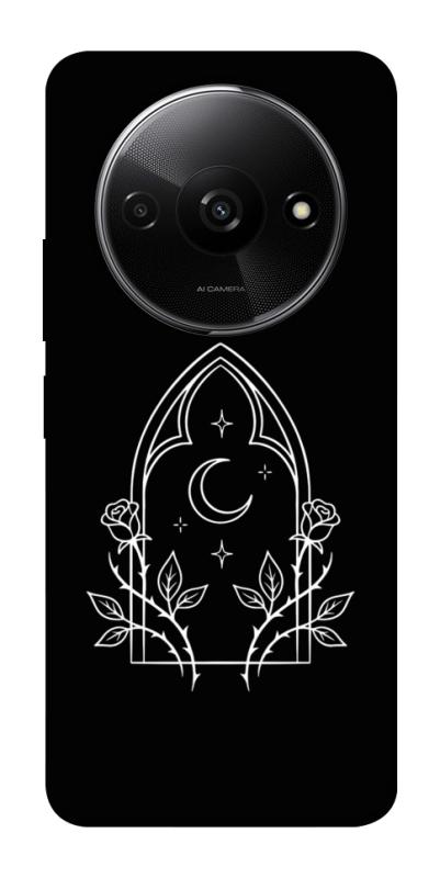Чохол itsPrint Gothic roses для Xiaomi Redmi A3, black, купити оптом з доставкою