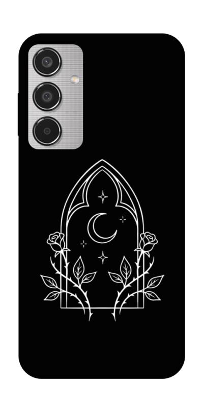 Чохол itsPrint Gothic roses для Samsung Galaxy M35 5G, black, купити оптом з доставкою