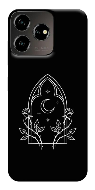 Чохол itsPrint Gothic roses для ZTE Blade V50 Desing 4G, black, купити оптом з доставкою