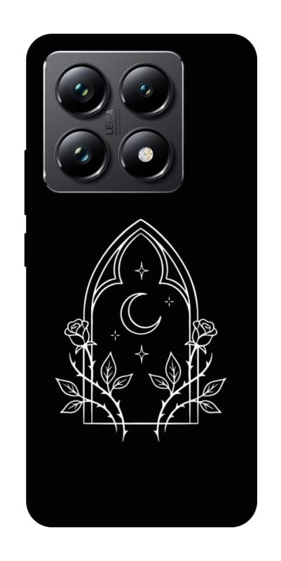 Чохол itsPrint Gothic roses для Xiaomi 14T Pro, black, купити оптом з доставкою