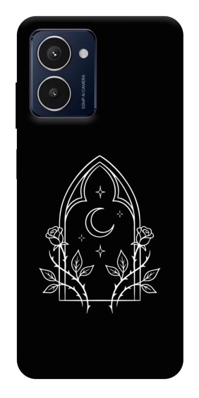 Чохол itsPrint Gothic roses для HMD Pulse Pro, black, купити оптом з доставкою