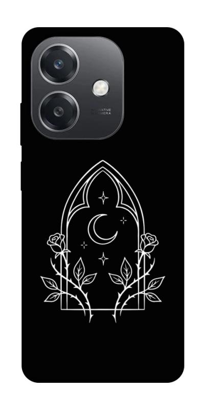 Чохол itsPrint Gothic roses для Oppo A3 4G, black, купити оптом з доставкою