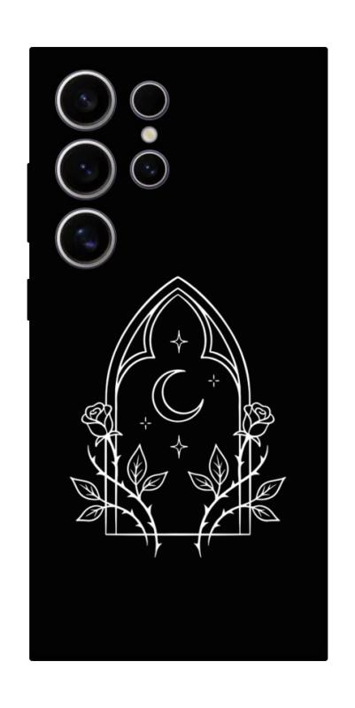 Чохол itsPrint Gothic roses для Samsung Galaxy S25 Ultra, black, купити оптом з доставкою