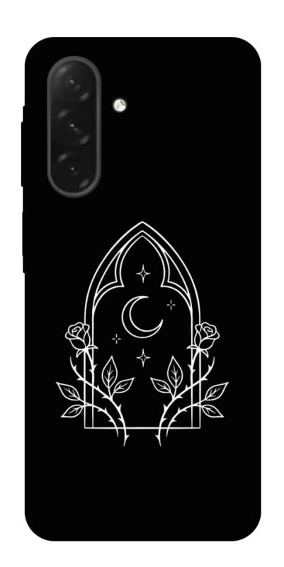 Чехол itsPrint Gothic roses для Samsung Galaxy A26 5G, black, купить оптом с доставкой