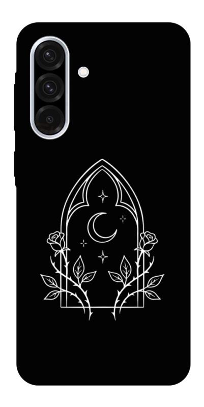 Чохол itsPrint Gothic roses для Samsung Galaxy A56 5G, black, купити оптом з доставкою