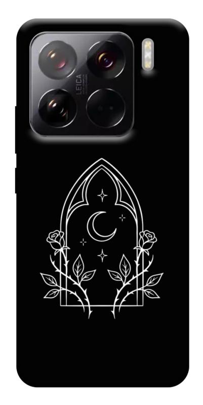 Чохол itsPrint Gothic roses для Xiaomi 15 Pro, black, купити оптом з доставкою