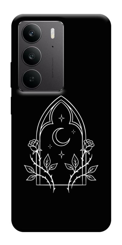 Чохол itsPrint Gothic roses для Realme C75, black, купити оптом з доставкою