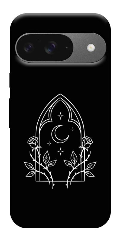 Чохол itsPrint Gothic roses для Google Pixel 10, black, купити оптом з доставкою