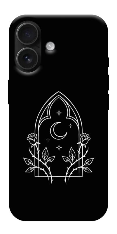 Чохол itsPrint Gothic roses для Apple iPhone 17 (6.3"), black, купити оптом з доставкою