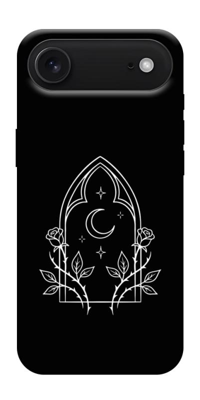 Чехол itsPrint Gothic roses для Apple iPhone 17 Air (6.5"), black, купить оптом с доставкой