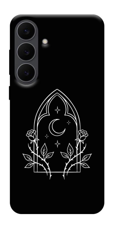 Чехол itsPrint Gothic roses для Samsung Galaxy S25 FE, black, купить оптом с доставкой